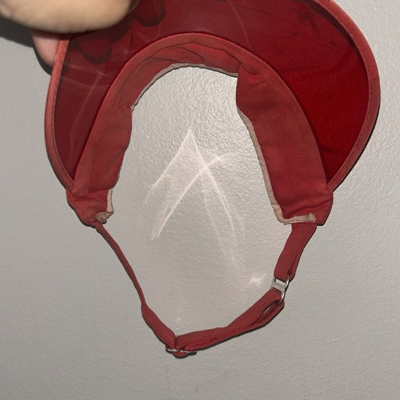 Vintage Red Visor - Picture 4 of 4